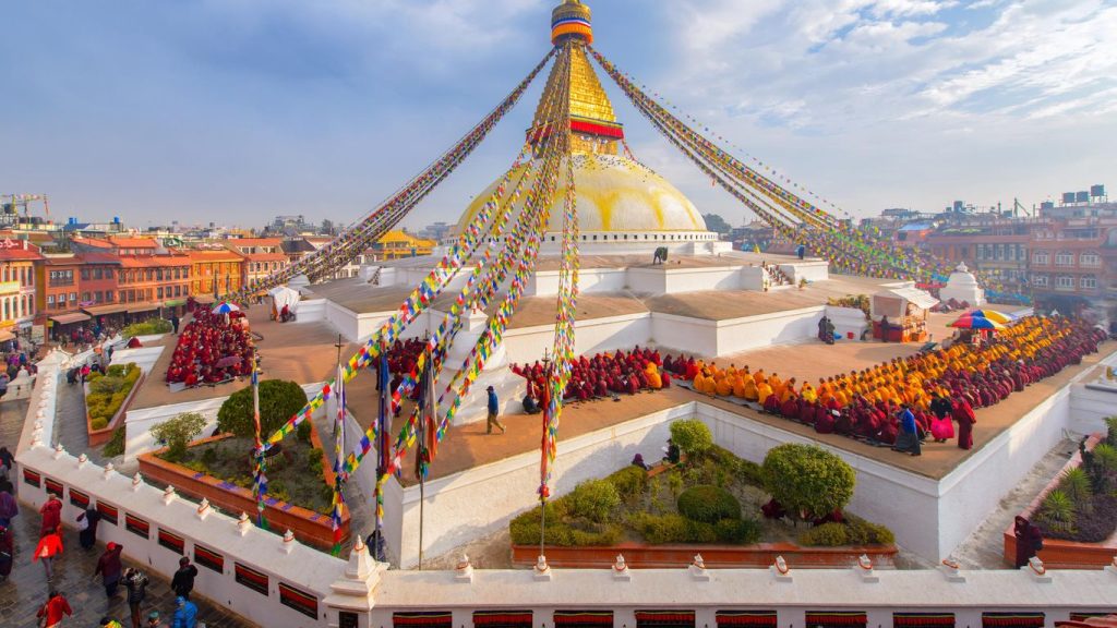 Arrival in Kathmandu (1,400 m)
